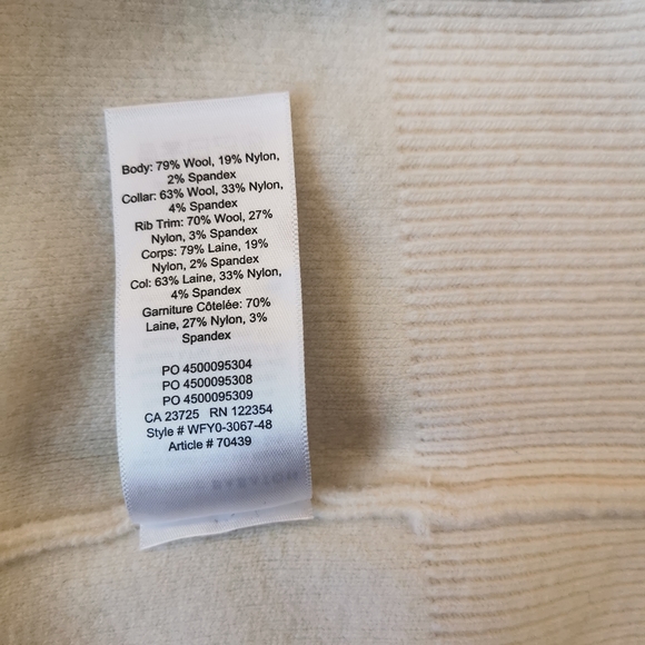 Aritzia Babaton Ivory Hannah Sweater - Picture 6 of 6